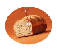 Gonna per albero di Natale, 122 cm, tappetino per feste con stampa di pane di base pura, per interni ed esterni, Capodanno