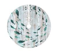 Gonna per albero di Natale con stampa astratta di un branco di pesci, divertente decorazione per le vacanze, adatta per Natale, Halloween, Capodanno, decorazioni per feste