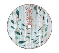 Gonna per albero di Natale con stampa astratta di un branco di pesci, divertente decorazione per le vacanze, adatta per Natale, Halloween, Capodanno, decorazioni per feste