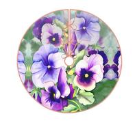 Gonna per albero di Natale con stampa perfetta del pensiero del pensiero, tappetino invernale per albero di Natale per casa, feste, vacanze, decorazioni per interni ed esterni