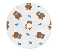 Gonna Per Albero Di Natale Cute Brown Bears Albero Gonna M