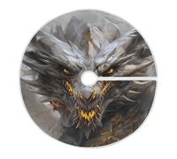 Gonna Per Albero Di Natale Dragon Head Tappeto E Copertura Base M