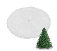 Gonna per albero di Natale - Morbido tappetino per albero di Natale in feltro, protezione durevole 'albero delle vacanze | Decorazione natalizia, tappetino base albero, decorazioni per albero di