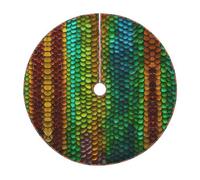 Gonna per albero di Natale rustica con stampa magica, perfetta per decorazioni in fattoria, decorazione per albero di Natale