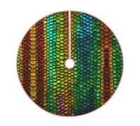 Gonna per albero di Natale rustica con stampa magica, perfetta per decorazioni in fattoria, decorazione per albero di Natale