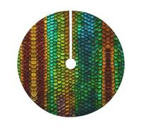 Gonna per albero di Natale rustica con stampa magica, perfetta per decorazioni in fattoria, decorazione per albero di Natale