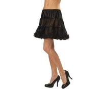Gonna Pettiskirt Ruffle Per Adulti: Nera