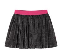 Gonna Plissettata da Bambina con Brillantini Blu Marino 104