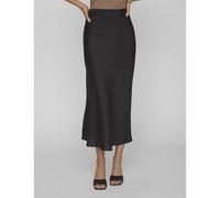 Vila Viellette HW Long Skirt-Noos Gonna Lunga, Nero, 46 Donna