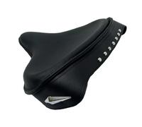 Gonna Solo Seat Harley in pelle nera Knucklehead Panhead Shovel TC Bobber | V...