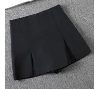 Gonna sottile con vita alta e spacco laterale da donna, progettata per fornire una silhouette lusinghiera e benefici anti esposizione in primavera e in estate (2XL nero)