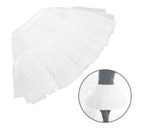 Gonna Tulle Bianca Tutù Sottoveste Dell'abito Da Sposa Sottogonna