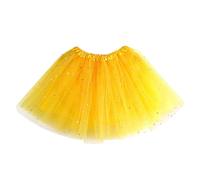 Gonna Tulle- Gonne Corte Multicolore per Sostegno Mezza Corpo Sottoveste Sbuffo Colorato Petite Corta Casual
