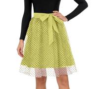 Gonna Tutu Arancione Donna - Gonna Tutu Bimba - Elegante Gonna Da Spettacolo A Tre Strati Per La Danza Gonna Da Palcoscenico Con Design A Strati Libertà Di Movimento Fluida Gonna Per Donne Adulte