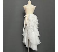 Gonna Tutu Donna Multistrato Sposa Costume Danza Principessa Wrap Sarong Midi