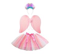 Gonna tutù per Bambine Costume da Ballo con e Fascia per Feste Spettacoli e Eventi Speciali #1218I