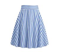 Gonne a quadri da donna vintage a scacchi tartan mini gonna alla moda bottoni frontali skater gonne corte per cosplay club party estate abbigliamento casual miei ordini saldi liquidazione, Blu, S