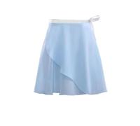 Gonne da Balletto for Donne, gonne in Chiffon con Lacci, gonne da Ballo, Body for Ragazze e Adulti, gonne for la Pratica del Balletto, minigonne da Ballo per Donne(Blue,L Height 120-160cm)