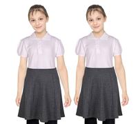 Gonne Da Scuola Per Ragazze 2 Pezzi Con Vita Elasticizzata Gonne Estive A Ruota