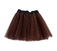 Gonne in Tulle Donna Elegante, Gonna con pomo per Ragazze, Tre Foderata con Gonna, Gonna da Ballo, Gonna tutù