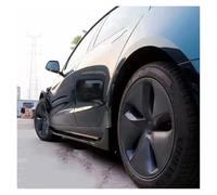 Gonne Laterali Minigonne Laterali Per Tesla Per Modello 3 Per Highland Per Modello Y 2017-2023 2024 Gonna Laterale Modificata Body Kit Protector ABS Splitter(M-Y Black)