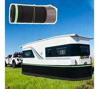 Gonne per Camper Portatili Gonna Invernale di Rinforzo per Ralla, 7.3 8.5 9.1 10.7 11.3 12.2 12.8 13.4 31.1 36.6 m per Roulotte, Pannello Isolante per Camper Alto 95 cm(8.2m/27ft)