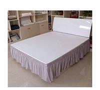 Gonne Per Letto Scatola di copertina Gonna da letto a molla 150 Copriletto con fronzoli Copriletti for coprisedili al pavimento Canapes dei letti 135 Casa(CQ002-11,135X200x40cm)