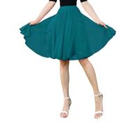 Gonnellino Danza Classica, Gonna al Ginocchio Alta Gonna a Pieghe di qualità Gonna da Donna per Adulti