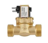 Gonnely Elettrovalvola Ottone, Valvola a Solenoide N/C 220/240V Elettrovalvola Acqua G3/4 Valvola Magnetica a Solenoide Elettrica Normalmente Chiusa per Controllo Acqua