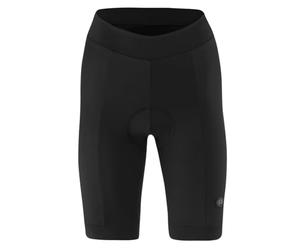Gonso Essential Shorts Basic W, Pantaloncini corti da ciclismo da donna, Calzamaglia da ciclismo con cuscinetto di seduta Dry Up Air, Vita ad alta elasticità e comfort, Vestibilità aderente