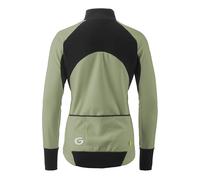Gonso Road Jacket Softshell 2 W, Giacca da ciclismo da donna, Giacca softshell idrorepellente, Antivento, G-Shell per un isolamento termico ottimale, Vestibilità aderente, Senza PFC