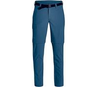 Gonso maier Sports Men's Torid Slim Zip Hiking Trousers | Pantaloni a Lunghezza Modulabile, Impermeabili e Traspiranti, Tecnologia Dryprotec, Vestibilità Aderente, Pratiche Tasche