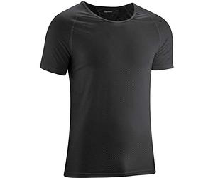 Gonso - Pete U della Maglietta Intima, Uomo, Pete U-Shirt, Black, 3XL