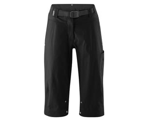 Gonso - Ruth 3/4, Pantaloncini da Ciclismo (Corti) Donna | Einknöpfbare Radunterhose, Relax Gel Comfort Sitzpolster, Perfekt für das ganze Jahr