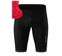 Gonso Sitivo M, Pantaloncini corti da ciclismo da uomo, Con cuscinetto di seduta Sitivo Comfort, Elastico in silicone ad alta elasticità e antiscivolo, Vestibilità regular fit, Nero, 5XL