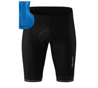 Gonso Sitivo M, Pantaloncini corti da ciclismo da uomo, Con cuscinetto di seduta Sitivo Comfort, Elastico in silicone ad alta elasticità e antiscivolo, Vestibilità regular fit, Nero, XL