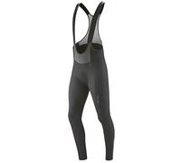 Gonso SITIVO Tight Bib M, Pantaloncini da Ciclismo (Lunghi) Uomo, Black/Fire, L