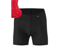Gonso SITIVO U W, Pantaloncini da Ciclismo Donna, Black/Fire, 44