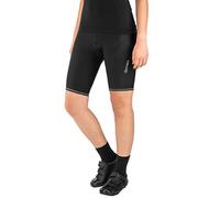 Gonso SITIVO W, Pantaloncini da Ciclismo (Corti) Donna, Black/Bright Green, 38