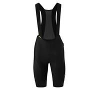 Gonso SQlab GO Bib W, Pantaloncini corti da ciclismo da donna, Calzamaglia con cuscinetto di seduta ergonomico SQlab, Taglio innovativo senza cuciture laterali, Vestibilità aderente, Nero, 40