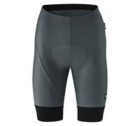 Gonso SQlab GO W, Pantaloncini da ciclismo da donna, Calzamaglia con cuscinetto di seduta ergonomico SQlab, Taglio innovativo senza cuciture laterali, Vestibilità aderente, Grigio, 40