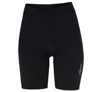Gonso Lisa, Pantaloncini corti da ciclismo da donna, Calzamaglia da ciclismo con cuscinetto di seduta Dry Up Air, Vita ad alta elasticità e comfort, Vestibilità aderente, Nero, 48