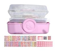 Goo Card Handmade Kit - Cute Scrapbook Stickers For Creative Crafting | Fun Art Supply With Three-Layer Storage Box, DIY Photocard Decorations, Journals, And Personalized Paper Crafts For Kids And Tee