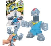 Goo Jit Zu Dino Power S3 Brachiosaurus Braxor - Squishy Super Elastico con Imbottitura Unica e Lancette a forma di Pistola - Ultra Rara