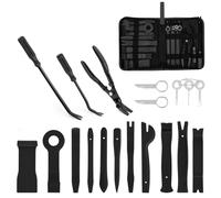 GOOACC 19Pcs Trim Removal Tool Set Panel Fastener Clips Removal Automo