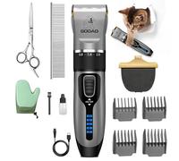 Gooad Rasoio per gatti per capelli opachi, kit per la toelettatura dei gatti, rasoio senza fili per capelli lunghi, tagliazampe a basso rumore, tagliacapelli per gatti, strumento silenzioso per cani e