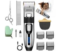 Gooad Rasoio per gatti per capelli opachi, kit per la toelettatura dei gatti, rasoio senza fili per capelli lunghi, tagliazampe a basso rumore, tagliacapelli per gatti, strumento silenzioso per cani e