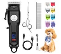 Gooad Tagliaunghie professionale per cani, tagliaunghie per cani, tagliaunghie per cani, gatti, animali domestici (nero)
