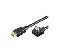 Goobay 1.5m HDMI G-90° cavo HDMI 1,5 m HDMI tipo A (Standard) Nero