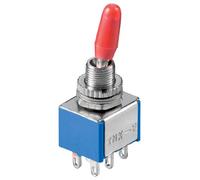 Goobay 10021 Interruttore a levetta in miniatura - 2x IN-IN; con connessioni saldate